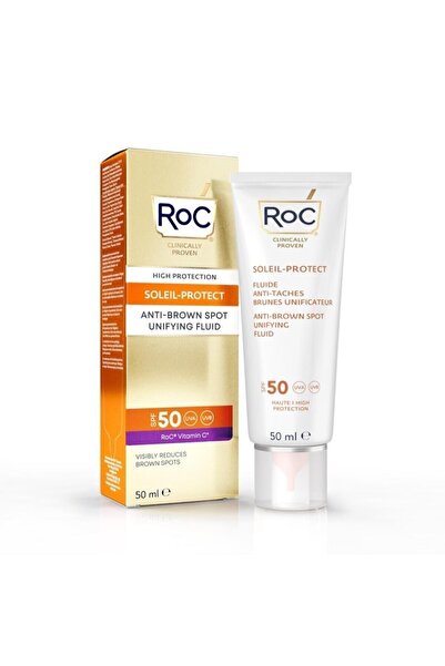 Roc VİTAMİN C RİCH LONG-LASTİNG PROTECTİVE SUN FACE CREAM: SOLEİL-PROTECTİVE ...
