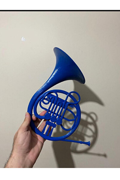 BYD3DTEKNO Mavi Fransız Kornosu, A++ Kalite