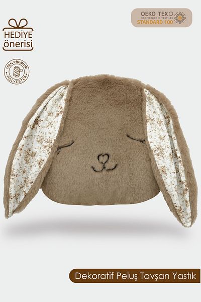 mordesign Morbunny Plush Rabbit Series - Pillow, Embroidered Throw Pillow and Toy