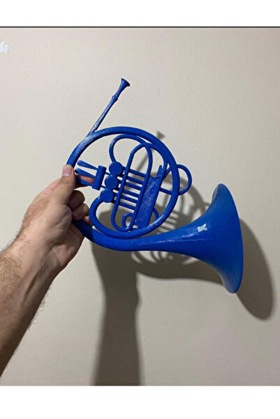 BYD3DTEKNO Mavi Fransız Kornosu, A++ Kalite
