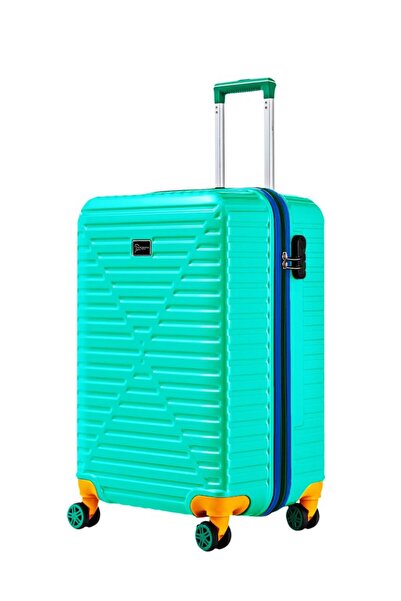 louisiana polo Kabin Boy %100 Polikarbon Valiz 4x2 Teker Su Yeşili 1088