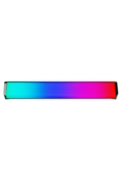 Mikado MD-S605 2x2 5Wx2CH RGB Ledli Oyuncu Siyah USB Sound Bar Speaker Hoparlör