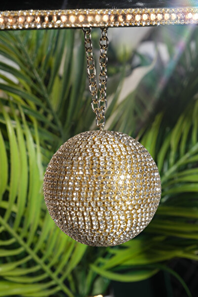 TASARIM ARABAM ATİKE ELİF AKIN كرة ديسكو ذهبية مقاس 7 سم لتزيين الرؤية الخلفية