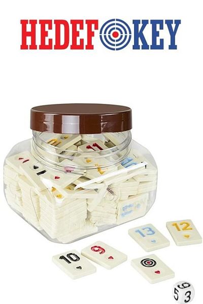 Bıyıklı Tobacco Target Okey Stone Cream Color