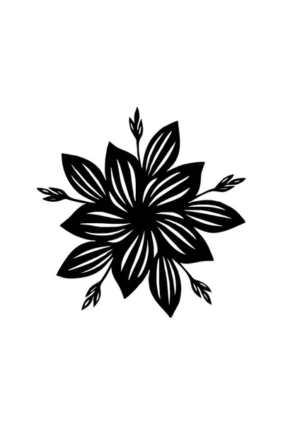 Kumraldede ملصق حائط على شكل زهرة الخريف لمحرك السيارات والكمبيوتر المحمول مق...