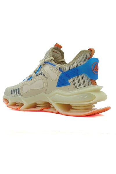 LETAO Erkek Körüklü Taban Rahat Esnek Sneaker Spor Ayakkabı