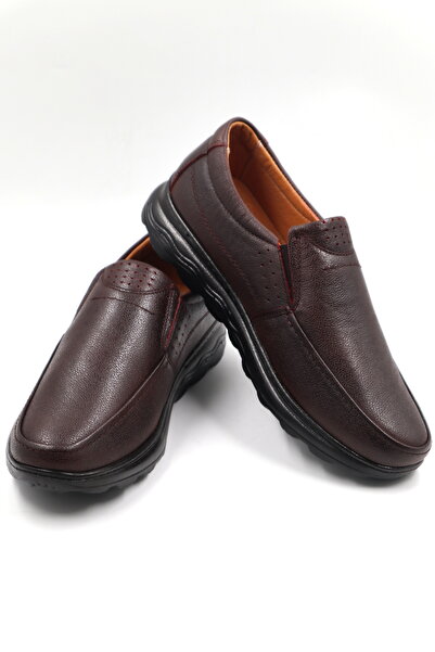 nazenintasarımlar Ανδρικά Γνήσια Εσωτερικά Εξωτερικά Δερμάτινα Ορθοπεδικά Παπούτσια με Σόλα Ζελ