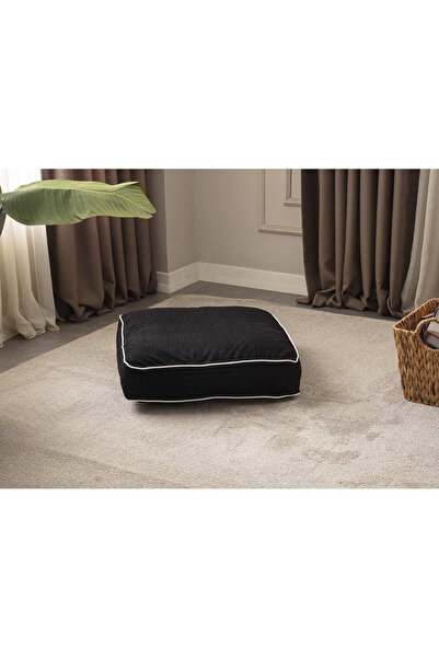 Ottoson Çok Amaçlı Fitilli Kadife Yer Bahçe Minderi Fermuarlı İç Dolgulu Yıka...