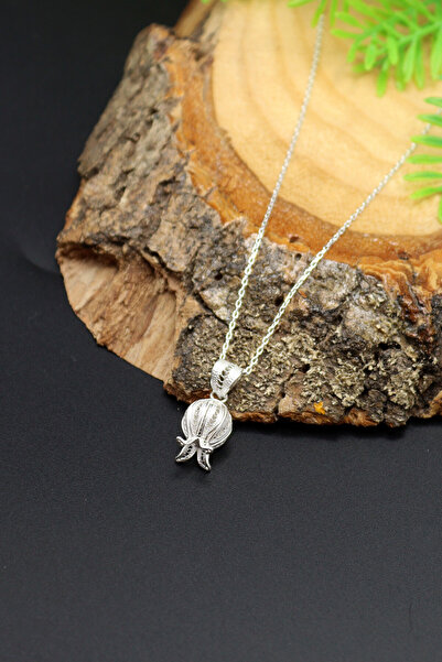 Midyat Nurtaş Gümüş Lale Model Telkari 925 Ayar Gümüş Kolye 201023019