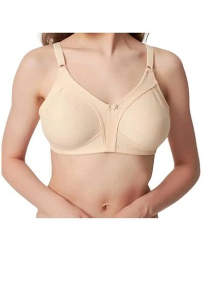 AYŞENUR YAPAKÇI Cotton Breast Part Seamless Collector Mother Bra Without Support Walkie-talkie Cap