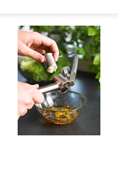 stilsenin34 أداة هراسة الثوم من الفولاذ المقاوم للصدأ، أداة هراسة الثوم العملية، أداة هراسة الثوم الفولاذية الفاخرة