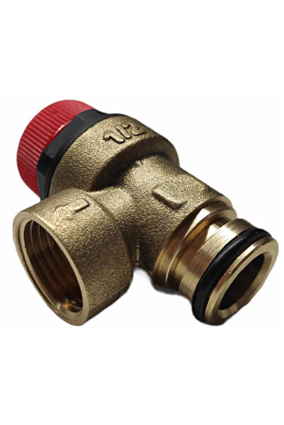 Universal Kombi 3 Bar Emniyet Ventili 1/2 Geçme Prinç Oringli Eca Ve Baymak U...