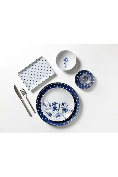 Porland Blossom 30 Piece Breakfast Set for 6 People