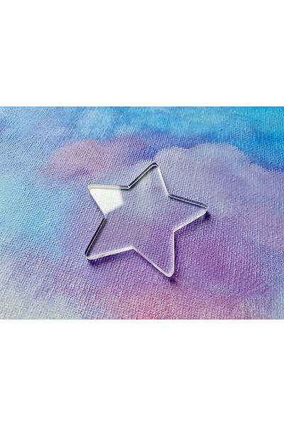 Bir Reklam Star 3 Mm Διαφανές Plexiglass - 30 Τεμάχια