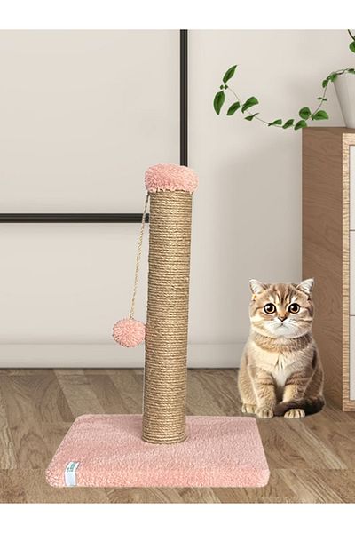 Nursoft 52 cm Pompom Cat Scratching Post and Board