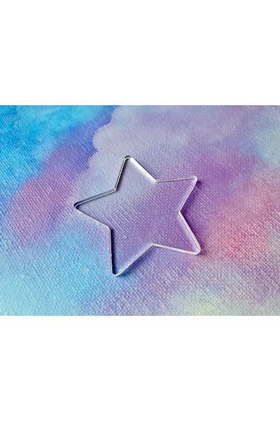 Bir Reklam Star 3 Mm Διαφανές Plexiglass - 30 Τεμάχια