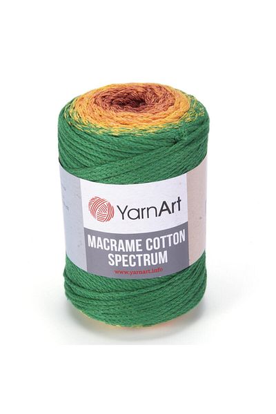 Yarnart Macrame Cotton Spectrum - Μακραμέ Χειροποίητο Νήμα Πλεξίματος Ebruli-1308