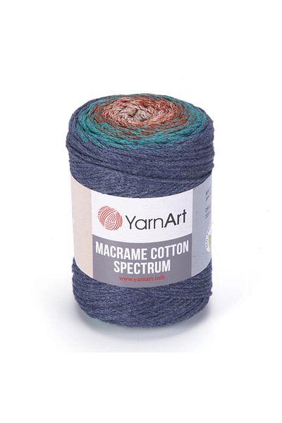 Yarnart Macrame Cotton Spectrum - Μακραμέ Χειροποίητο Πλεκτό Νήμα Ebruli-1327