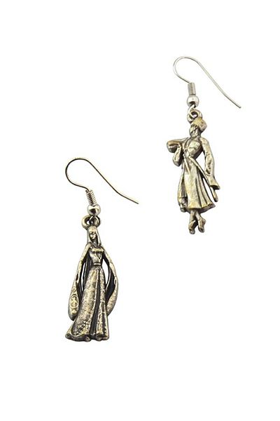 anahtarlıksepeti Figured Caucasian Circasus Earrings for Men and Women