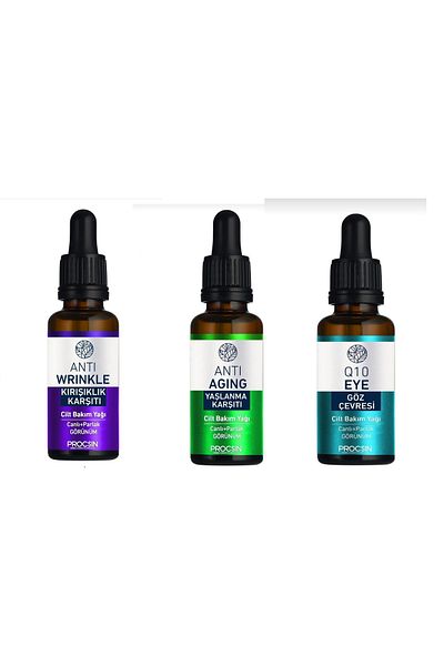 PROCSIN 3 Pack Skin Care Serums