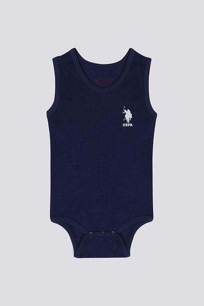 U.S. Polo Assn. Baza. Body pentru bebeluși U.S. Polo Assn Happiness bleumarin