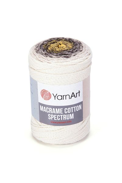 Yarnart Macrame Cotton Spectrum Macrame Χειροποίητο νήμα πλεξίματος Ebruli 1301