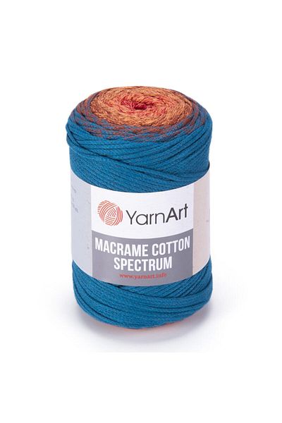 Yarnart Macrame Cotton Spectrum - Μακραμέ Χειροποίητο Νήμα Πλεξίματος Ebruli-1317