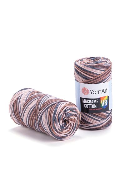 Yarnart Macrame Cotton Vr Macrame Hand Knitting Yarn Marbled 928