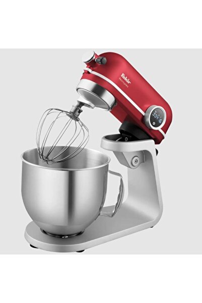 Fakir Retroplex Rouge/Mat Kırmızı Döküm Hamur Yoğurma ve Mutfak Şefi