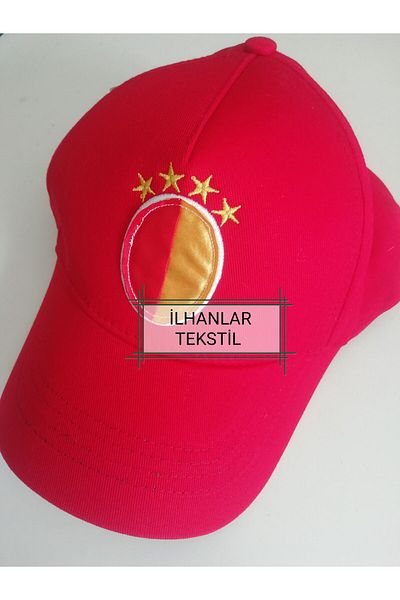 İLHANLAR النادل القطن الأحمر الأصفر الأحمر مروحة بذلة قبعة