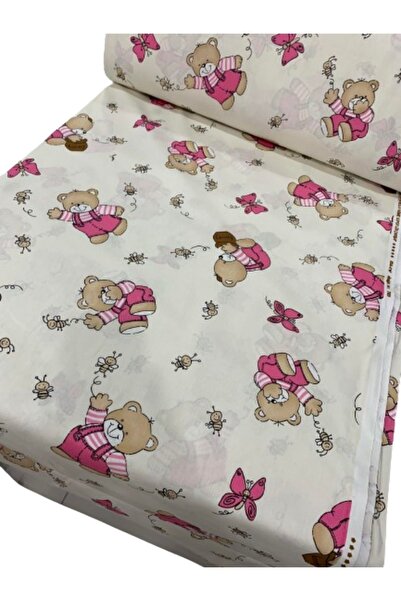 Evimmis 100% бавовняна постільна білизна з тканини Akfil з малюнком ведмедика, ширина: 240 см