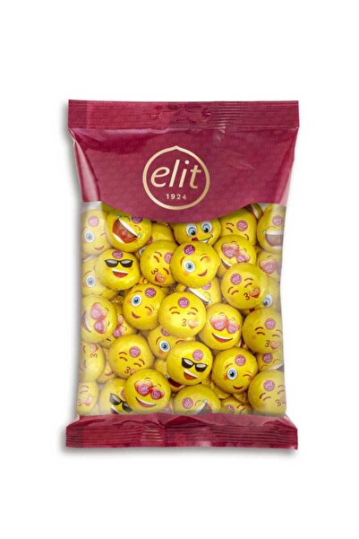 Elit Çikolata Mini Elitoloji Emoji Çikolata 500g Glutensiz