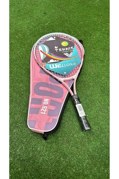 WELLCOLD Komple Çantalı Kort Çocuk Tenis Raketi Set 21 İnç