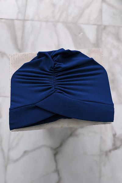Ka Hijab Καπό φιόγκου - Saks Blue