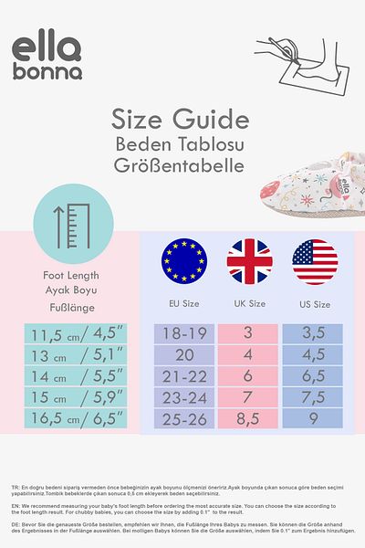 Ella Bonna Pink Baby Booties - Non-Slip Sole, Home Boot Slippers, Nursery Slippers