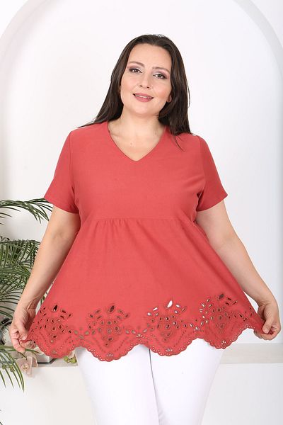 XL Modam TUNIC DE MĂRIME MARE TUNICAT LASER PENTRU FEMEI