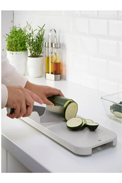 IKEA منتج ممتاز، جودة متينة، تصميم عصري مريح، لوح تقطيع عملي مقاس 48 × 17 سم LILLHAVET