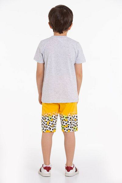 CiciTime Çocuk Modası Boy's Casual Set - Summer Shorts and Capris
