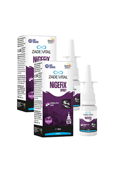 Zade Vital Nigefix Nazal Sprey 10 ml (2 KUTU)