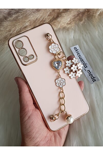 Aksesuarda Moda حافظة هاتف اوبو A74 مصنوعة من حجر الزهرة ومقصوصة بالليزر