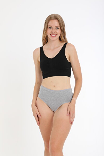 FOURAA Kadın Bato Yüksek Bel Renkli Seven Day Külot 7'li Paket