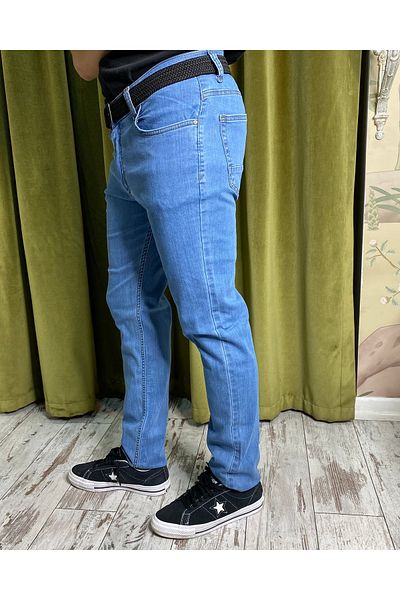 alpant LYCRALI ICE BLUE REGULAR FIT JEANS MEN'S JEANS