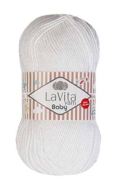 Lavita خيط الحياكة اليدوي البصري 100 جرام- موديل بيبي 1002