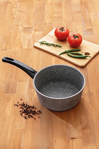 Emsan Titanium Granite Sauce Pot 16 cm
