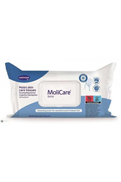 MOLICARE HARTMANN MOLİCARE SKİN NEMLİ CİLT BAKIM MENDİLİ 50 Lİ 1 PAKET