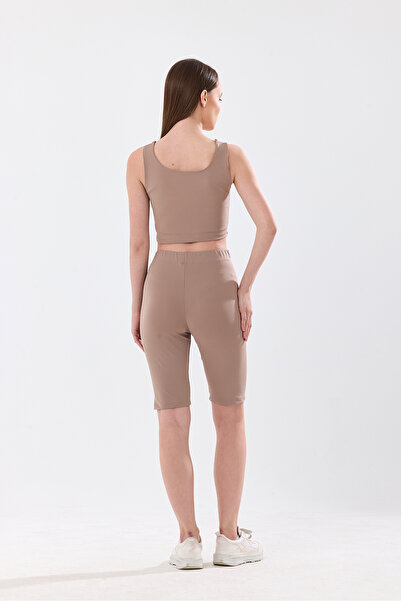 bodin Cyclist Diving Fabric Recovery Short Biker Sports Leggings - Elastic Waist