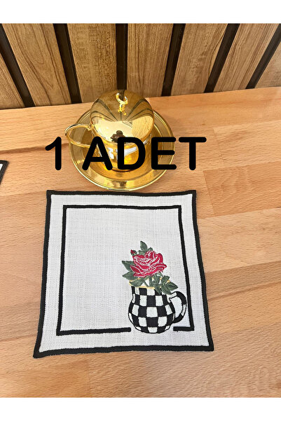 Nakışkonsept 1 قطعة كوكتيل بتصميم زهرة مربعات