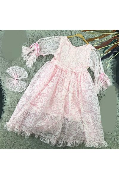 skycott girl's buckle dress, tulle lace dress, girl's graduation buckle dress