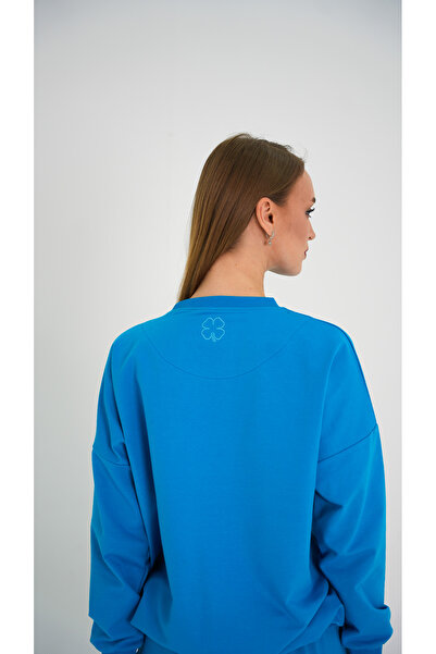 Lucky4 Mavi Sweatshirt