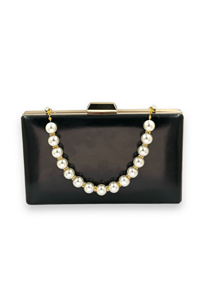 Biçanta Culoare neagră Piele mată Geantă pentru rochie de seară Geantă pentru...